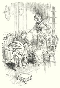 Nachricht von der Schlacht von Charles Edmund Brock
