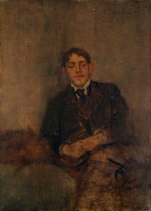 Selbstporträt, ca. 1895 von Charles Edward Conder