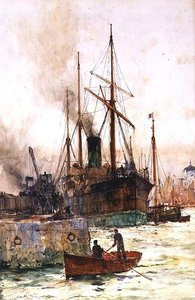 Kohle entladen von Charles Edward Dixon