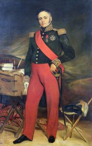 Graf Bertrand Clauzel, Marschall von Frankreich (1772-1842) von Charles Emile Callande de Champmartin