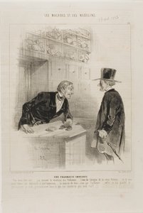 Eine Apotheke für jeden Bedarf (Platte 24) von Charles Emile Jacque