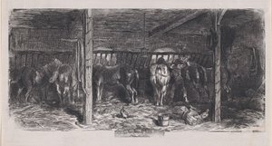 Dezember aus dem Album der ländlichen Motive, 1859