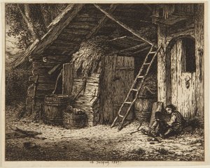 Der Hühnerstall - 1849