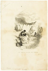 Das hübsche Mädchen von Perth von Charles Emile Jacque