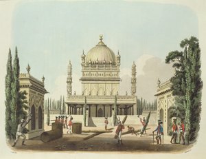 Das Grab von Hyder Ali und Tippoo Sultan, Tafel 49 aus 