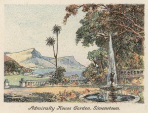 Südafrika: Admiralty House Garten, Simonstown von Charles Ernest Peers