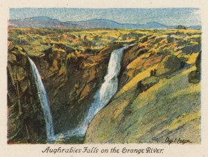 Südafrika: Aughrabies-Fälle am Oranje-Fluss von Charles Ernest Peers