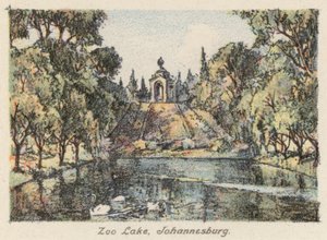 Südafrika: Zoo Lake, Johannesburg von Charles Ernest Peers