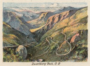 Südafrika: Zwartberg-Pass, CP von Charles Ernest Peers