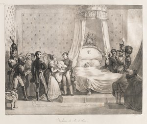 Geburt des Königs von Rom, frühes 19. Jahrhundert von Charles Etienne Pierre Motte