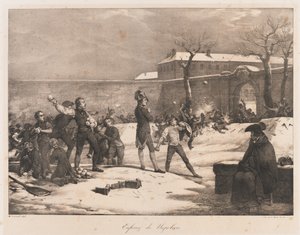 Napoleons Kindheit, frühes 19. Jahrhundert von Charles Etienne Pierre Motte
