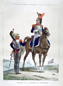 Uniform des 1. Regiments der Jäger, Frankreich