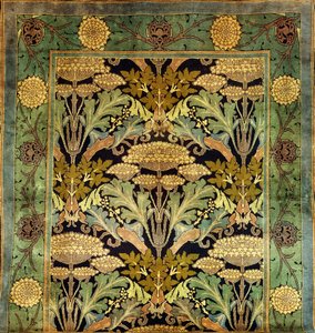 Ein Donegal-Wollteppich mit Blumendesign, ca. 1903