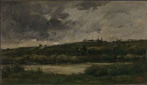 Flusslandschaft von Charles Francois Daubigny