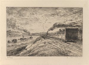 Le Départ Le Retour, aus Le Voyage en bateau, 1861