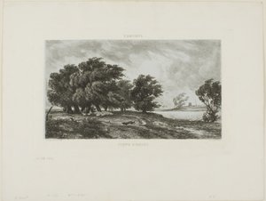 Stürmisches Wetter von Charles Francois Daubigny