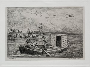 Die Bootsfahrt: Le Mot de Cambronne Das Schimpfwort, 1861