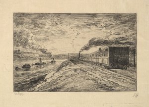 Die Abreise, 1861