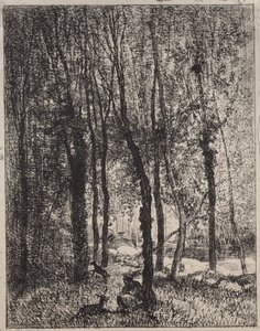 Das Ziegenmädchen von Charles Francois Daubigny