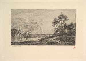 Die Seine bei Port-Maurin, 1870
