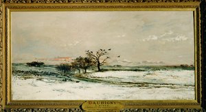 Winter von Charles Francois Daubigny