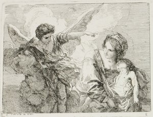 Hagar von Charles Francois Hutin
