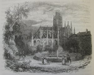 La Normandie Jules Janin Illustration 52 von Charles Francois Daubigny