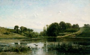 Die Teiche von Gylieu von Charles Francois Daubigny