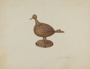 Pa. Deutscher Spielzeugvogel von Charles Garjian