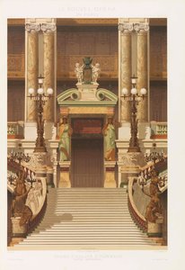 Das neue Opernhaus von Paris von Charles Garnier