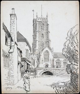 Prioratskirche St. Georg, Dunster, Somerset, 1892-1933