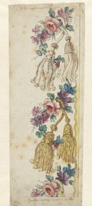 Entwurf für eine gestickte Bordüre von Charles Germain de Saint Aubin