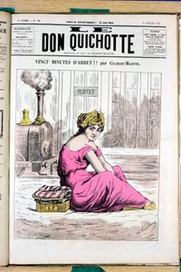 Titelblatt von Le Don Quixote, Nummer 58, Satirique en Couleurs