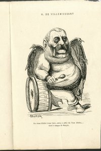 Illustration von Charles Gilbert-Martin (1839-1905) in „Zeitgenössische Grimassen“