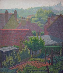 Dorfdächer von Charles Ginner
