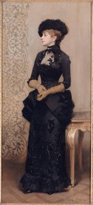 Frau mit Handschuhen, genannt Die Pariserin