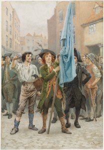 Barnaby Rudge hilft bei den Gordon-Unruhen