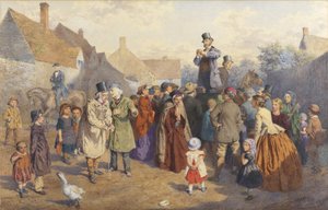 Der Quacksalber, 1866 von Charles Green