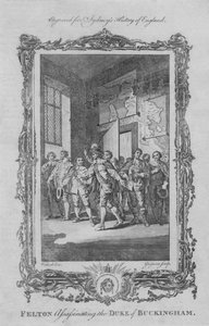 Felton ermordet den Herzog von Buckingham, 1773