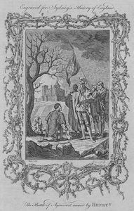 Die Schlacht von Azincourt benannt von Heinrich V., 1773