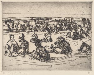 Am Strand von Charles H. Woodbury