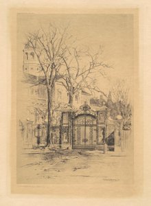 Das Johnson-Tor, Cambridge, Massachusetts von Charles H. Woodbury