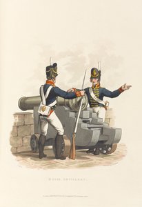 Königliche Artillerie von Charles Hamilton (after) Smith