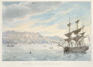 Ras el Kijma, Hauptort der Wakabee-Piraten, ca. 19. Jahrhundert