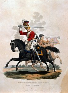 Soldat des Ersten Regiments der Life Guards, aus 