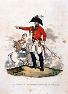 Uniform eines Generalleutnants der Kavallerie, aus 