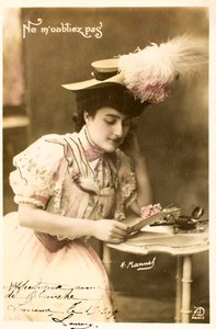 Vergiss mich nicht/Frau der Belle Epoque