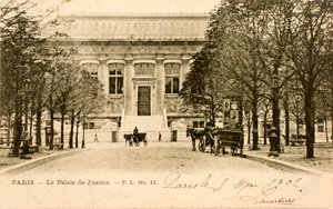 Palais de Justice/Paris/Seine/Ile de France/Frankreich