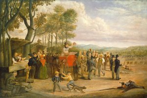 Musterungstag, 1843 oder später von Charles Henry Granger