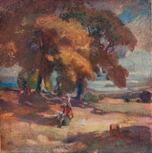 Die Nuss-Sammler, um 1902